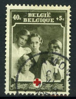 België 498 - Rode Kruis - Croix-Rouge - Koningin Elisabeth En Kinderen - Reine Elisabeth - Gestempeld - Oblitéré - Used - Gebruikt