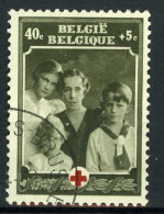 België 498 - Rode Kruis - Croix-Rouge - Koningin Elisabeth En Kinderen - Reine Elisabeth - Gestempeld - Oblitéré - Used - Oblitérés