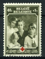 België 498 - Rode Kruis - Croix-Rouge - Koningin Elisabeth En Kinderen - Reine Elisabeth - Gestempeld - Oblitéré - Used - Usati