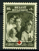 België 498 - Rode Kruis - Croix-Rouge - Koningin Elisabeth En Kinderen - Reine Elisabeth - Gestempeld - Oblitéré - Used - Oblitérés