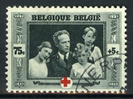 België 499 - Rode Kruis - Croix-Rouge - Koning Leopold III En Kinderen - Roi Léopold III - Gestempeld - Oblitéré - Used - Usati