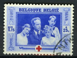 België 501 - Rode Kruis - Croix-Rouge - Koning Leopold III En Kinderen - Roi Léopold III - Gestempeld - Oblitéré - Used - Gebruikt