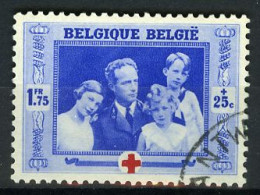 België 501 - Rode Kruis - Croix-Rouge - Koning Leopold III En Kinderen - Roi Léopold III - Gestempeld - Oblitéré - Used - Oblitérés