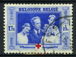 België 501 - Rode Kruis - Croix-Rouge - Koning Leopold III En Kinderen - Roi Léopold III - Gestempeld - Oblitéré - Used - Usati