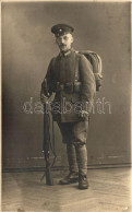 ** T4 Deutsche Landwehr-Infanterie Soldat / German Infantry Uniform, Photo (cut) - Ohne Zuordnung