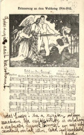 T2/T3 Erinnerung An Dem Weltkrieg 1914-1915 / WWI Military Music Sheet S: Karl Closius (EK) - Ohne Zuordnung