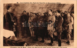 ** T4 1916 Les Combats Des Forts De Souville Et Douaumont / WWI French Soldiers, Day Of The Dead, Pray (fa) - Unclassified