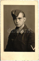 * T2 1944 Military WWII, Soldier Of The Luftwaffe, Photo (non Pc) (gluemark) - Zonder Classificatie