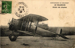 T3/T4 Aerodrome Du Bourget, Le Salmson, Avion De Chasse / French Military Aircraft (fa) - Non Classés