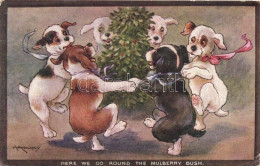 * T3 Here We Go Round The Mulberry Bush / Dogs, C.W. Faulkner & Co. Series 1317. S: A. E. Kennedy (Rb) - Non Classificati