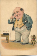 * T2/T3 Gentleman, Telephone, Dog, W.S.S.B. 1264. (EK) - Non Classificati