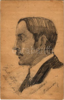 T4 1909 Kézzel Rajzolt Művészlap / Hand-drawn Art Postcard (EM) - Ohne Zuordnung