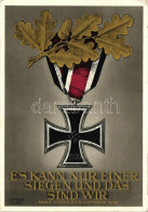 ** T2/T3 Es Kann Nur Einer Siegen Und Das Sind Wir; Adolf Hitler Am 8. November 1939 / NS Propaganda S: Gottfried Klein  - Sin Clasificación