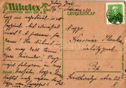 T3 Nikotex Reklám Levelezőlap / Advertisement Postcard (fa) - Non Classés