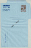 Saint Christopher Nevis Anguilla, SPECIMEN Air Letter, Grabkapelle / Chapelle Funéraire / Tomb Chapel - San Cristóbal Y Nieves - Anguilla (...-1980)