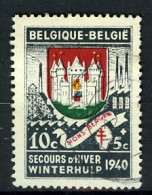 België 538 - Winterhulp - Wapens Van De Provinciehoofdplaatsen - Mons - Gestempeld - Oblitéré - Used - Used Stamps