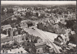 CPSM  De 53 ERNEE   " Vue Générale Aérienne Place De La Mairie "   Non écrite - Ernee