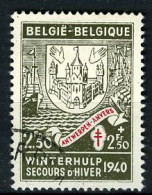 België 554 - Winterhulp - Wapens Van De Provinciehoofdplaatsen - Antwerpen - Gestempeld - Oblitéré - Used - Usati