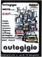 ADESIVO - VINTAGE - AUTOGIGIO - RENAULT - Andere & Zonder Classificatie