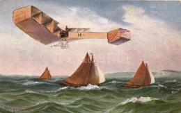 ** T2/T3 Aircraft, Ships, F.E.D. Serie 1012., Artist Signed (EK) - Zonder Classificatie