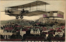 * T2 Souvenir De Belfort / Greetings From Belfort With Farman Aircraft, Aeroplane - Unclassified