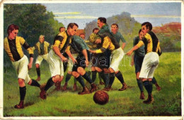 T3 Football Match, Raphael Tuck & Sons Oilette Serie "Fussballspieler" No. 595. B. (small Tear) - Non Classificati