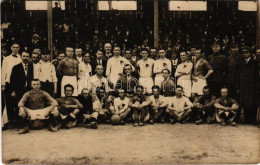 * T2/T3 1921 Békéscsaba Előre Labdarúgócsapat, Focisták, Futball / Hungarian Football Team. Róna és Fehér Photo (fl) - Non Classificati