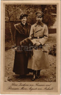 * T2/T3 1915 Prinz Joachim Von Preussen Und Prinzessin Marie Auguste Von Anhalt / Joakim Porosz Királyi Herceg és Mária  - Ohne Zuordnung