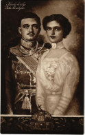 T2 IV. Károly Király és Zita Királyné / Charles I Of Austria And Queen Zita. Postkartenverlag Brüder Kohn Wien I. 888-92 - Ohne Zuordnung