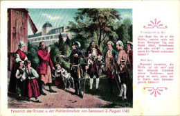 ** T2 Friedrich Der Grosse U. Der Mühlenbesitzer Von Sanssouci 2 August 1745 / Friedrich II. - Unclassified
