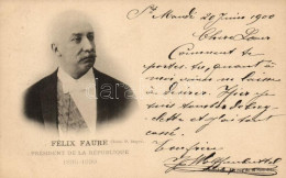 * T2 Félix Faure, Obituary Card - Ohne Zuordnung