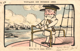 T3 Voyage En Russie 1902 / Emil Loubet, French-Russian Alliance Propaganda (small Tear) - Non Classés