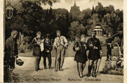** T2 Napoleon Auf Wilhelmshöhe; Ney, Dr Conneau, Murat, Castelnau - Non Classificati