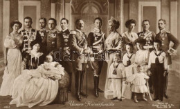 * T2 Unsere Kaiserfamilie / Wilhelm II, Kronprinz Wilhelm, Auguste Victoria - Zonder Classificatie