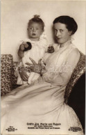 * T2 Countess Ina Marie Von Bassewitz With Prince Oskar - Non Classés