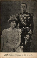 ** T2/T3 Alfonso XIII Of Spain, Victoria Eugenie Of Battenberg (EK) - Non Classificati