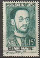 FRANCE : N° 1171 Oblitéré (Célébrités : Toulouse-Lautrec) - PRIX FIXE - - Used Stamps