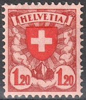 Schweiz Suisse 1924: Zu 164 Mi 195x Yv 207 (Normal-Papier) * Falzspur Trace De Charnière MLH (Zumstein CHF 22.00 -50%) - Nuovi