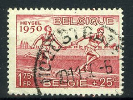 België 829 - Europese Atletiekkampioenschappen - Sport - Aflossingskoers - Gestempeld - Oblitéré - Used - Oblitérés