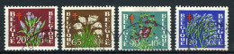 België 834/37 - Antitering - Bloemen - Sanatoria - Gestempeld - Oblitéré - Used - Usados