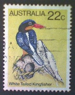 Australia, Scott #733, Used (o), 1980, White Tail Kingfisher, 22¢ - Gebruikt