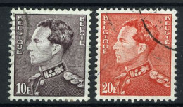 België 848AP3/BP3 - Koning Leopold III - Poortman - FOSFORESCEREND Papier - Gestempeld - Oblitéré - Used - Gebruikt