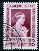 België 864-V ? - Koningin Elisabeth - Rood Punt Boven Hoofd - Reine Elisabeth - Point Rouge - Gestempeld - Oblitéré - Andere & Zonder Classificatie