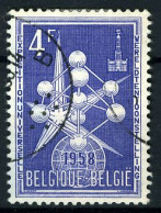 België 1009 - Expo 58 - Atomium - Gestempeld - Oblitéré - Used  - Gebraucht