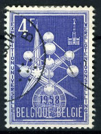 België 1009 - Expo 58 - Atomium - Gestempeld - Oblitéré - Used  - Used Stamps