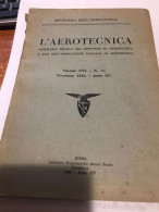 L'AEROTECNICA LIBRO DEL 1936 - Andere & Zonder Classificatie
