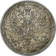 Finlande, Nicholas II, 25 Penniä, 1915, Helsinki, Argent, SUP, KM:6.2 - Finnland