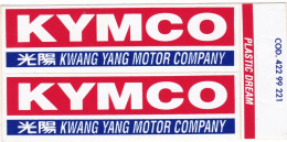 ADESIVO - VINTAGE - KYMCO - KWANG YANG MOTOR COMPANY - Otros & Sin Clasificación