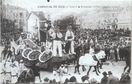 C. P. A. : 06 : Carnaval De NICE : Tout à La Provençale, Timbre En 1929 - Carnaval