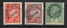 France PREOBLITERES N° 84, 85 Et 86  Neufs ** - 1893-1947